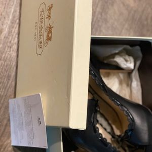 Coach black heels 9